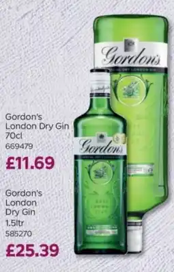 Bestway Gordon's London Dry Gin offer