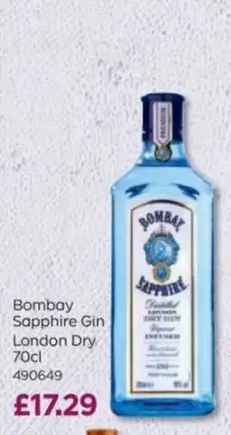 Bestway Bombay Sapphire Gin London Dry offer
