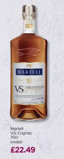 Bestway Martell V.S. Cognac offer