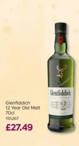 Bestway Glenfiddich 12 Year Old Malt offer
