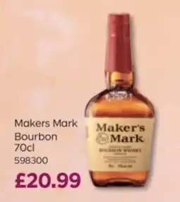 Bestway Makers Mark Bourbon offer