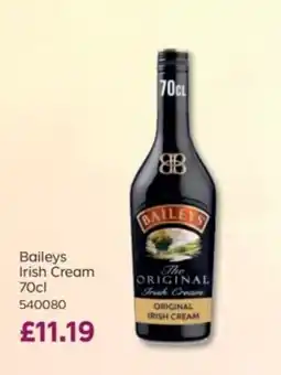Bestway BAILEYS Irish Cream offer
