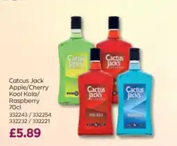 Bestway Cactus Jack's Apple/Cherry Kool Kola/ Raspberry offer