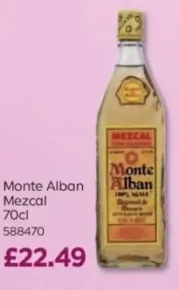 Bestway Monte Alban Mezcal offer