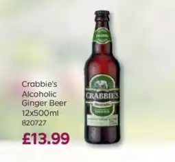 Bestway Crabbie's Alcoholic Ginger Beer offer