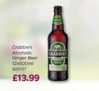 Bestway Crabbie's Alcoholic Ginger Beer offer