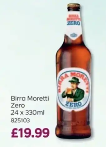 Bestway Birra Moretti Zero offer