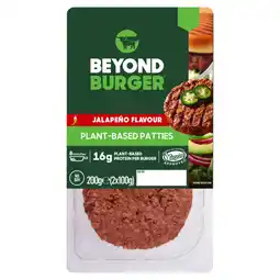 Asda Beyond Burger Jalapeño Flavour Plant-Based Patties 2 x 100g (200g) offer