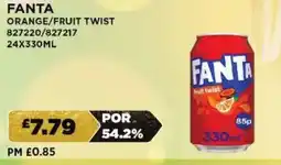 Bestway FANTA Orange/fruit twist offer