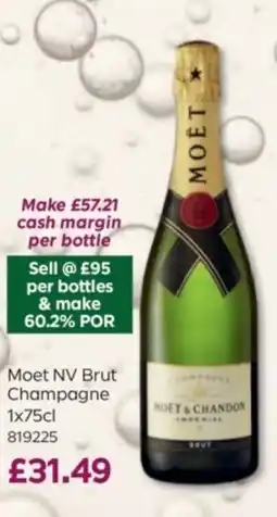 Bestway Moet NV Brut Champagne offer