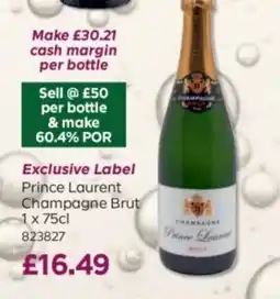 Bestway Prince Laurent Champagne Brut offer