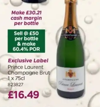 Bestway Prince Laurent Champagne Brut offer
