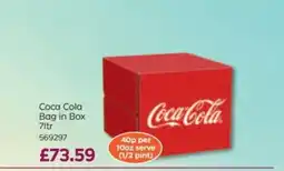 Bestway Coca Cola Bag in Box offer