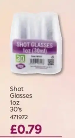 Bestway Shot Glasses offer