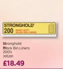 Bestway Stronghold Black Bin Liners offer