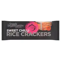 Tesco Snack Organisation Sweet Chilli Cracker 100G offer