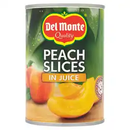 Tesco Del Monte Peach Slices In Juice 415G offer