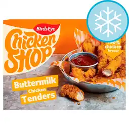 Tesco Birds Eye Chicken Shop Buttermilk Chicken Tenders 300G offer