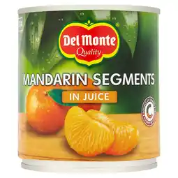 Tesco Del Monte Mandarins In Juice 300G offer