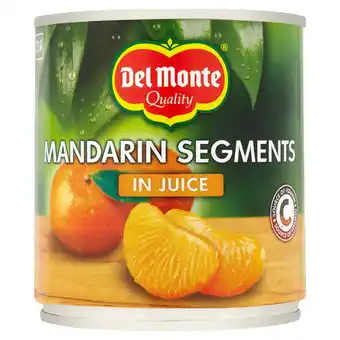 Tesco Del Monte Mandarins In Juice 300G offer