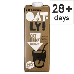 Tesco Oatly Oat Drink - Chocolate 1L offer