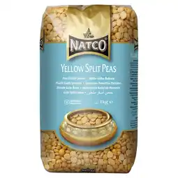 Tesco Natco Yellow Split Peas 1Kg offer