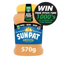 Tesco Sun-Pat Smooth Peanut Butter 570G offer