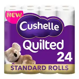 Tesco Cushelle Quilted Toilet Tissue 24 rolls offer