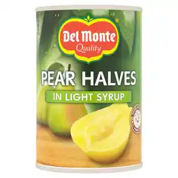 Tesco Del Monte Pear Halves In Syrup 420G offer
