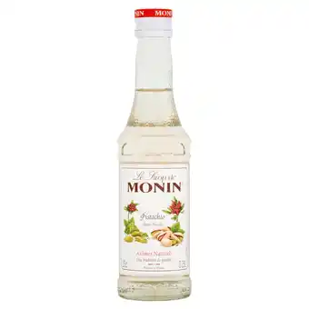 Tesco Monin Pistachio syrup 25cl offer