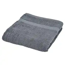 Tesco F&F Home Grey Great Value Bath Sheet offer