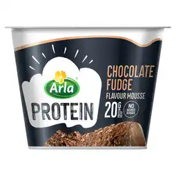Asda Arla Protein Chocolate Fudge Flavour Mousse 200g offer