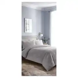 Tesco West Park Silver Pinsonic Duvet Set King Size offer