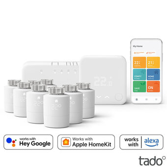 Costco Tado Whole Home Bundle - Wireless Starter Kit with 8 x Universal Smart Radiator Thermostats offer
