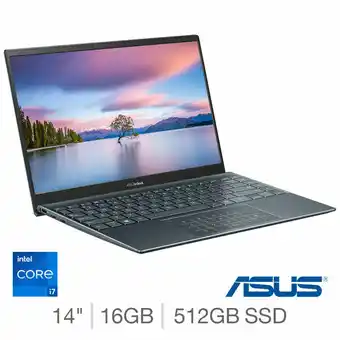 Costco ASUS ZenBook, Intel Core i7, 16GB RAM, 512GB SSD, 14 Inch Laptop, UX425EA-BM012T offer