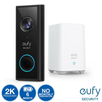 Costco eufy 2K Video Battery Doorbell with Homebase 16GB Local Storage offer