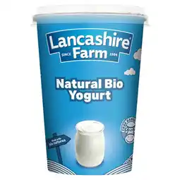 Morrisons Lancashire Farm Natural Bio Yogurt offer