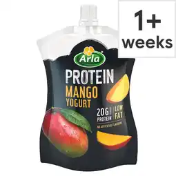 Tesco Arla Protein Mango Yogurt Pouch 200g offer