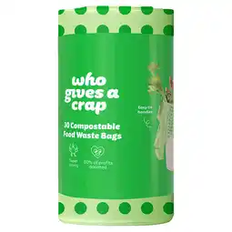 Tesco Who Gives A Crap 30 Compostable Food Waste Bags 11L offer