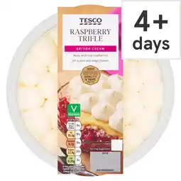 Tesco Tesco Raspberry Trifle 600g offer