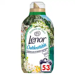 Tesco Lenor Outdoorable Fabric Conditioner Amalfi Lemon & Lily of the Valley 53w 742ml offer