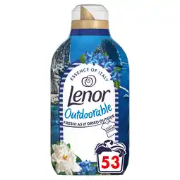 Tesco Lenor Outdoorable Fabric Conditioner Capri Garden & Hyacinth 53w 742ml offer