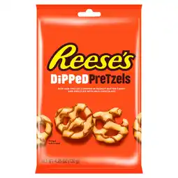 Tesco Reese's Peanut Butter Dipped Pretzels 120g offer