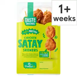 Tesco Taste Original Chicken Satay Skewers 96g offer