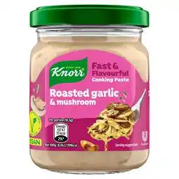 Tesco Knorr Fast and Flavourful Roast Garlic & Mushroom Paste 165g offer