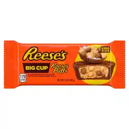 Tesco Reese's Peanut Butter Big Cups with Reese's Puff's 68g offer