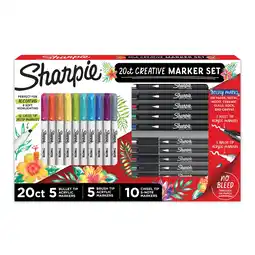 Tesco Sharpie Creative Markers Pen Set 20 Pack offer