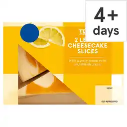 Tesco Tesco 2 Lemon Cheesecake Slices 180g offer