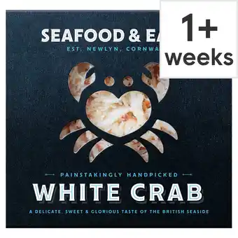 Tesco Seafood & Eat It White Crab meat 100g offer