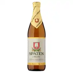 Morrisons Spaten Lager 500 ML offer